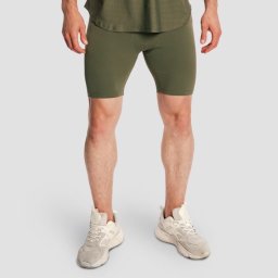 GymBeam Pantaloni scurți pentru bărbați Combat Olive Grey S