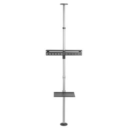 Suport TV de tavan-podea MC-791N, 37 "-70", max. 30 kg argintiu-negru