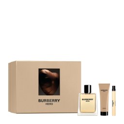 Burberry Hero EDT 100 ml + EDT MINI 10 ml + SG 75 ml (Barbati)