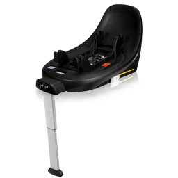 Baza scaun auto i-Size Lionelo Moxie Rotativa 360 cu isofix si picior stabilizator cu indicatori pentru instalare corecta Negru