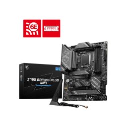 MSI Z790 GAMING PLUS WIFI , LGA 1700, INTEL Z790, 4xDDR5, DDR4 up to 7200+(OC)MHz, 3.0 x16 slot, 4x M.2 slots, 1x USB 3.2 Gen 2 (Type-C), 4x USB 3.2 Gen 1, 1x HDMI, ATX, 3y Z790_GAMING_PLUS_WIFI