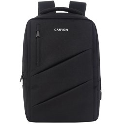 CANYON backpack BPE-5 Urban USB 15.6 Black