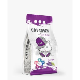 Asternut Igienic Cat Town Lavanda pentru Pisici