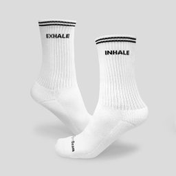 GymBeam Șosete Breathe White S