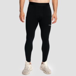 GymBeam Colanți pentru bărbați Combat Black XXL