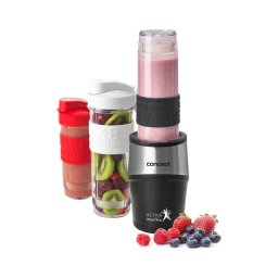 Concept SM3385 - Blender pentru smoothie ACTIVE SMOOTHIE cu accesorii 500W/230V negru