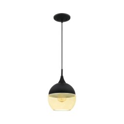 Westinghouse 6345940 - Lustră suspendată pe cablu în stil Art Deco, 1xE27/60W/230V