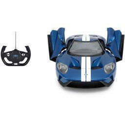 MASINA CU TELECOMANDA FORD GT ALBASTRU CU SCARA 1 LA 14 SuperHeroes ToysZone