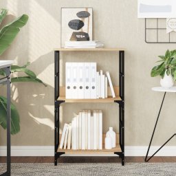 Biblioteca, stejar sonoma, 50x33x82 cm, lemn prelucrat GartenMobel Dekor