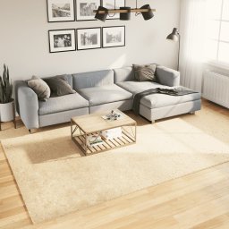 Covor HUARTE, fir scurt, moale si lavabil, crem, 240x340 cm GartenMobel Dekor