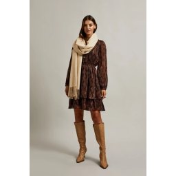 Marisse Women's Scarf Z-Sz-4511 Beige