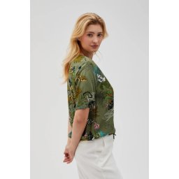 Marisse Women's Shirt L-Ko-4627 Olive