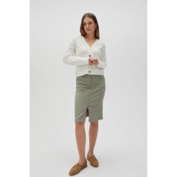 Marisse Women's Skirt L-Sc-4602 Olive