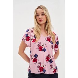 Marisse Women's Shirt L-Ko-4622 Pink