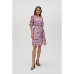 Marisse Women's Dress L-Su-4613 Fuchsia