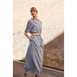 Marisse Women's Dress L-Su-4621 Blue