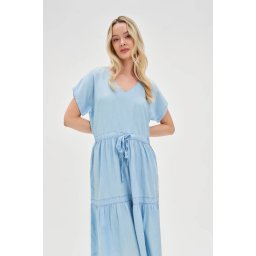 Marisse Women's Dress L-Su-4623 L.Blue