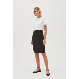 Marisse Women's Skirt L-Sc-4606 Black