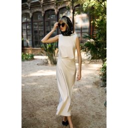 Marisse Women's Dress L-Su-4636 L.Beige