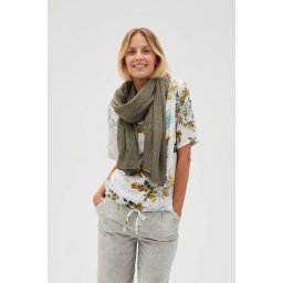 Marisse Women's Scarf L-Sz-4618 Olive