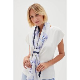 Marisse Women's Scarf L-Sz-4627 L.Blue