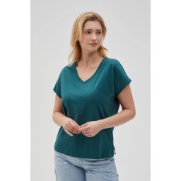 Marisse Women's T-Shirt L-Ts-4623 D.Green