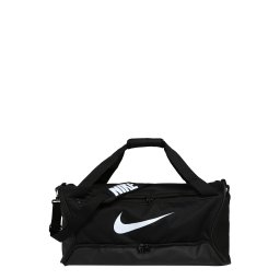 NIKE Geantă sport 'Brasilia 9.5' negru / alb