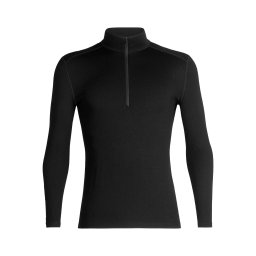 ICEBREAKER Tricou funcțional '260 Tech' negru
