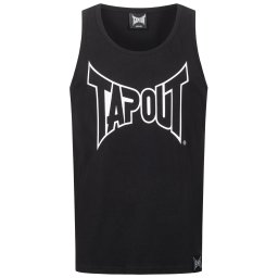Tapout Tricou 'Tipton Singlet' negru / alb