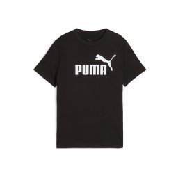 PUMA Tricou 'ESS No. 1' negru / alb