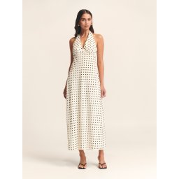 St MRLO Rochie 'Elena' crem / negru