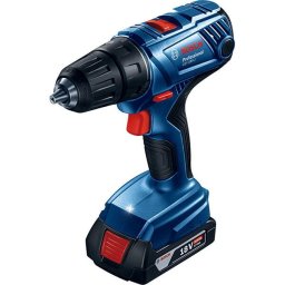 06019F8109 Maşină de găurit/înşurubat cu acumulator 18V, 1900RPM, 2 acumulatori, valiza transport