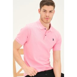 Tricou polo de barbati, dewberry