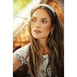 Marisse Hair Band L-Op-4004 Off White