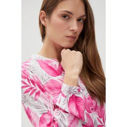 Marisse Women's Shirt L-Ko-4604 Fuchsia