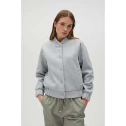 Marisse Women's Jacket L-Ku-4616 Grey Mel