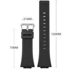 Curea tip Casio neagră din cauciuc G-Shock GM-110