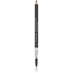 IsaDora Brow Powder Pen creion pentru sprancene cu pensula culoare 03 Dark Brown 1,1 g