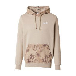 PUMA Hanorac sport 'ESS' gri taupe / alb