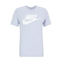 Nike Sportswear Tricou 'ICON FUTURA' gri bazalt / alb