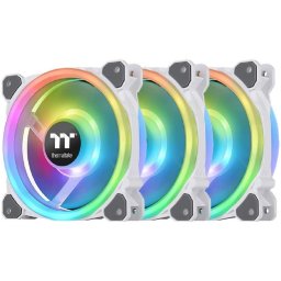 Ventilator PC Riing Trio 12 RGB Radiator Fan Alb