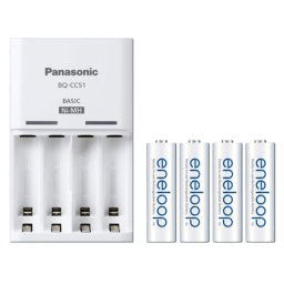 Panasonic Eneloop BQ CC51 + 4 x R6 Eneloop 1900 mAh