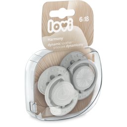 LOVI Harmony 6-18m suzetă 2 buc