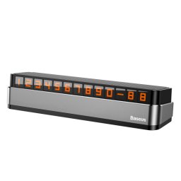 Suport Numar Telefon Parcare Retractabil Baseus