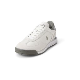 Polo Ralph Lauren Sneaker low 'VARICK' gri deschis / gri închis / argintiu / alb
