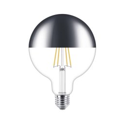 Bec LED dimabil cu cap sferic oglindit Philips G125 E27/7,2W/230V 2700K