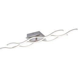 Plafonieră LED RGB dimabilă JUST LIGHT. 16266-55 LOLA WAVE LED/30W/230V + telecomandă