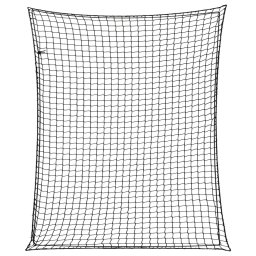 Plasa de remorca cu funie elastica, negru, 3x2,5 m, PP GartenMobel Dekor