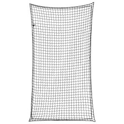 Plasa de remorca cu funie elastica, negru, 4,5x2,5 m, PP GartenMobel Dekor