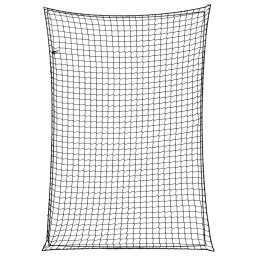 Plasa de remorca cu funie elastica, negru, 5x3,5 m, PP GartenMobel Dekor